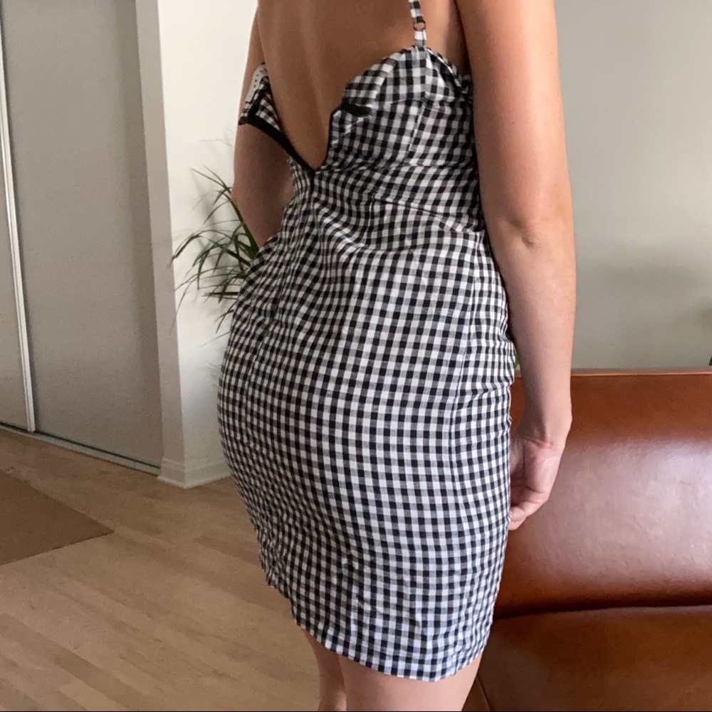 LIONESS Gingham Dress - Picture 3 of 3